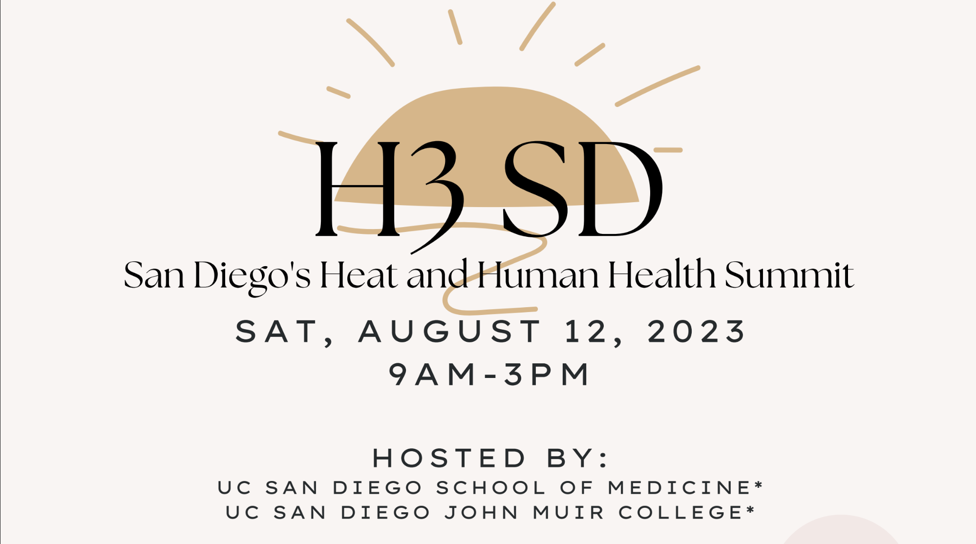 Featured image for “Hub Manager Maren Hale Presents at San Diego’s first Heat and Human Health Summit”